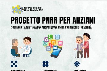 Nuovo Progetto PNRR dedicato agli anziani over 65 in condizioni di fragilit&#224;!